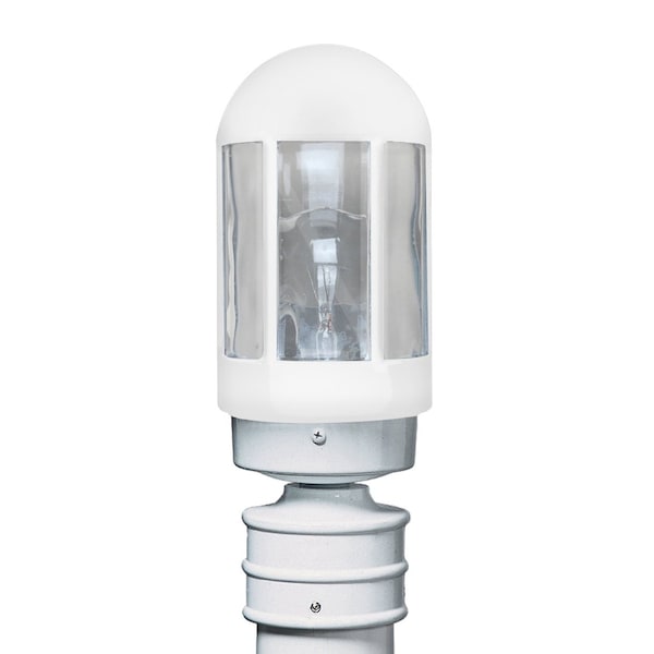 Besa Lighting Costaluz, 3151 Series Post, White 1x75W Incandescent 315153-POST - main